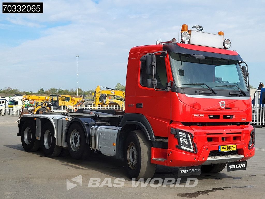 Volvo FMX FMX 460 8X4 NL-Truck 30 tons AJK containersystem Wide Spread Big-Axle VEB+ Euro 6