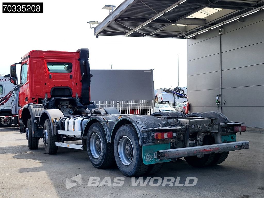 Mercedes Arocs 4142 8X4 Chassis Steel suspension Big-Axle Automatic Euro 6