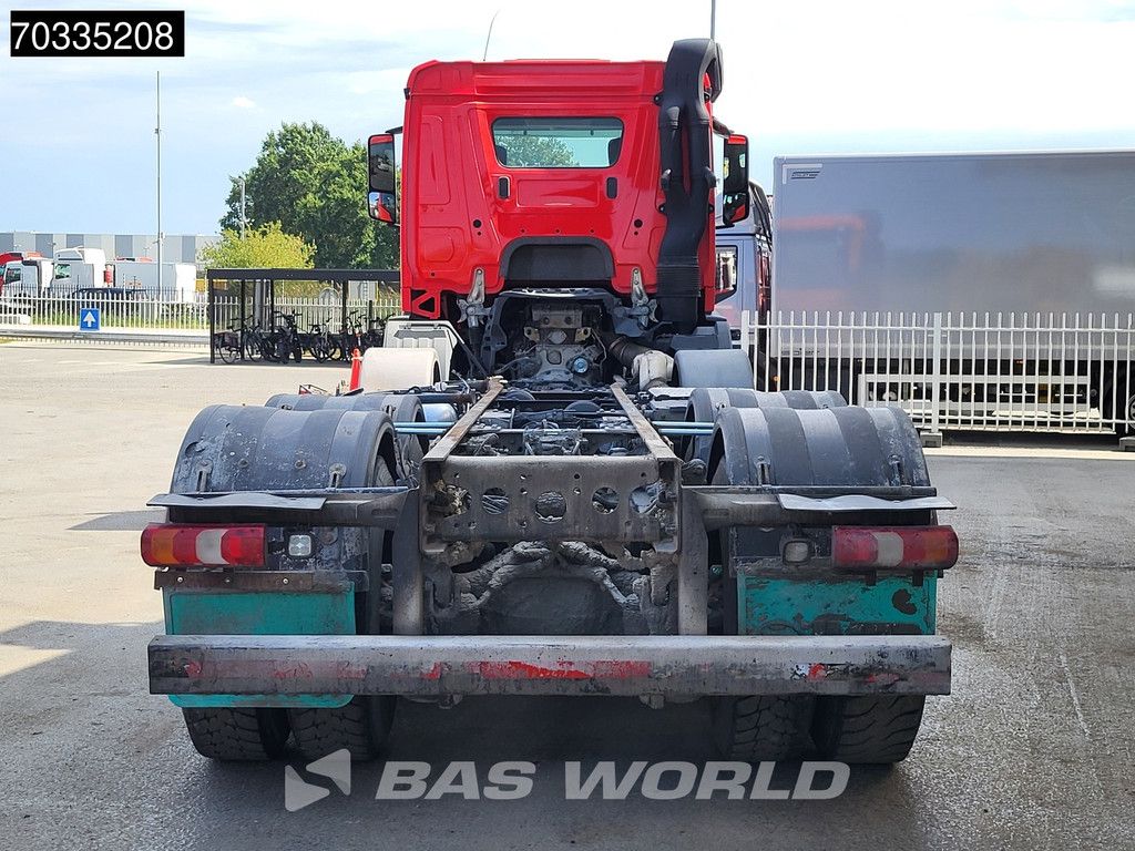 Mercedes Arocs 4142 8X4 Chassis Steel suspension Big-Axle Automatic Euro 6