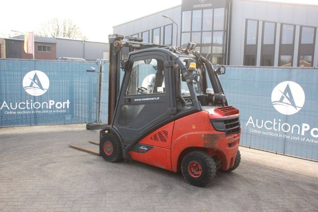 Linde H25D-02 Diesel Forklift 2500kg 7.0m 2013