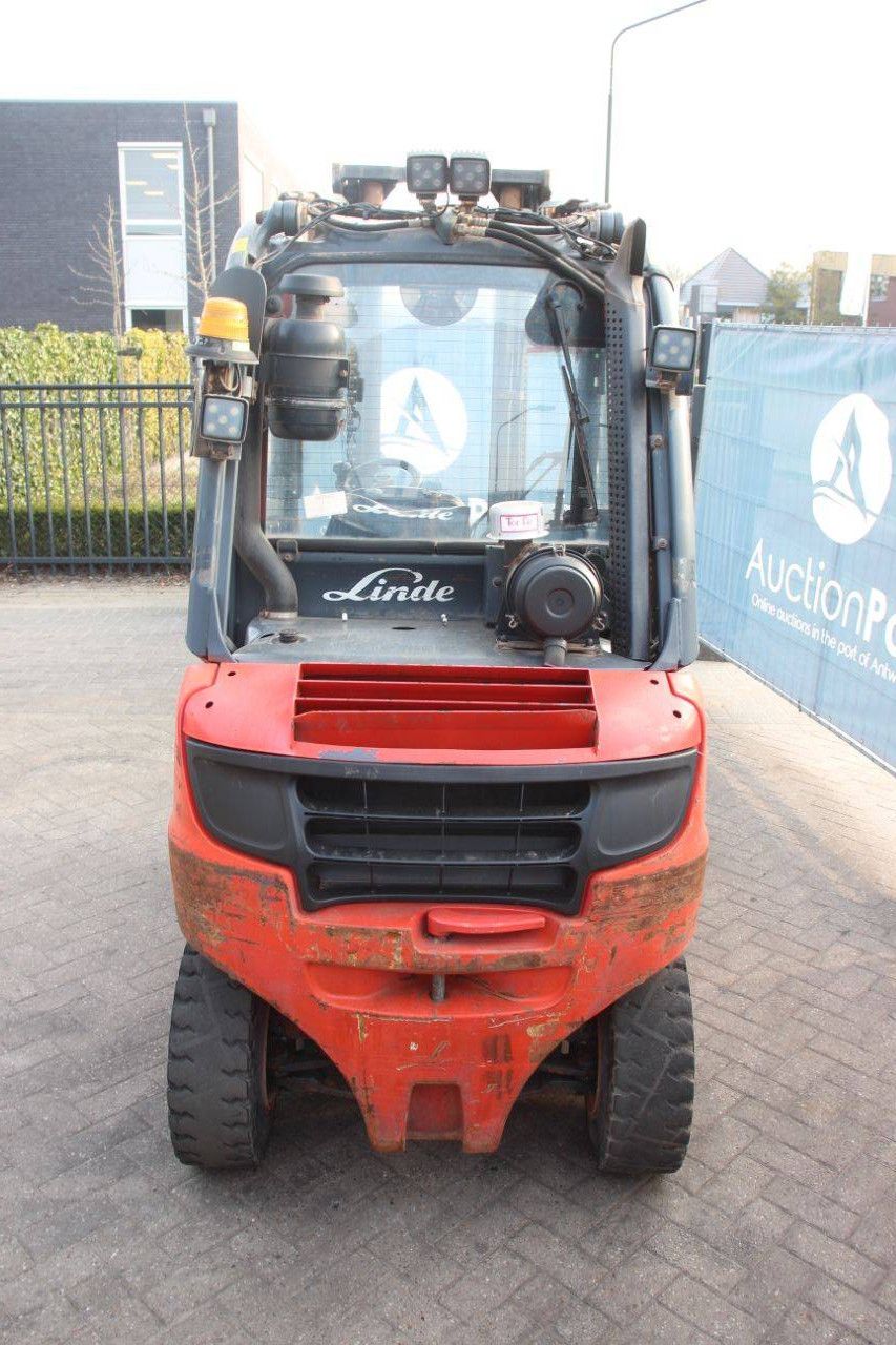 Linde H25D-02 Diesel Forklift 2500kg 7.0m 2013