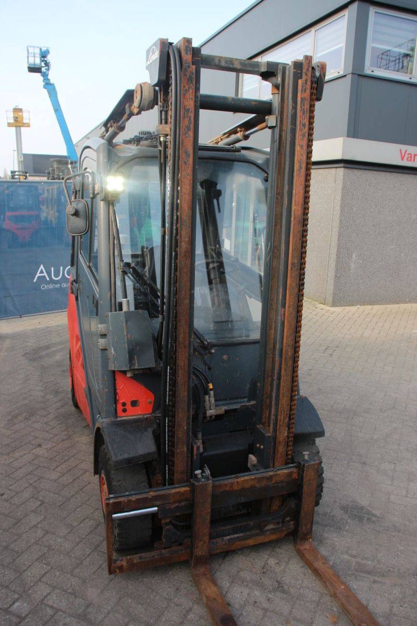 Linde H25D-02 Diesel Forklift 2500kg 7.0m 2013