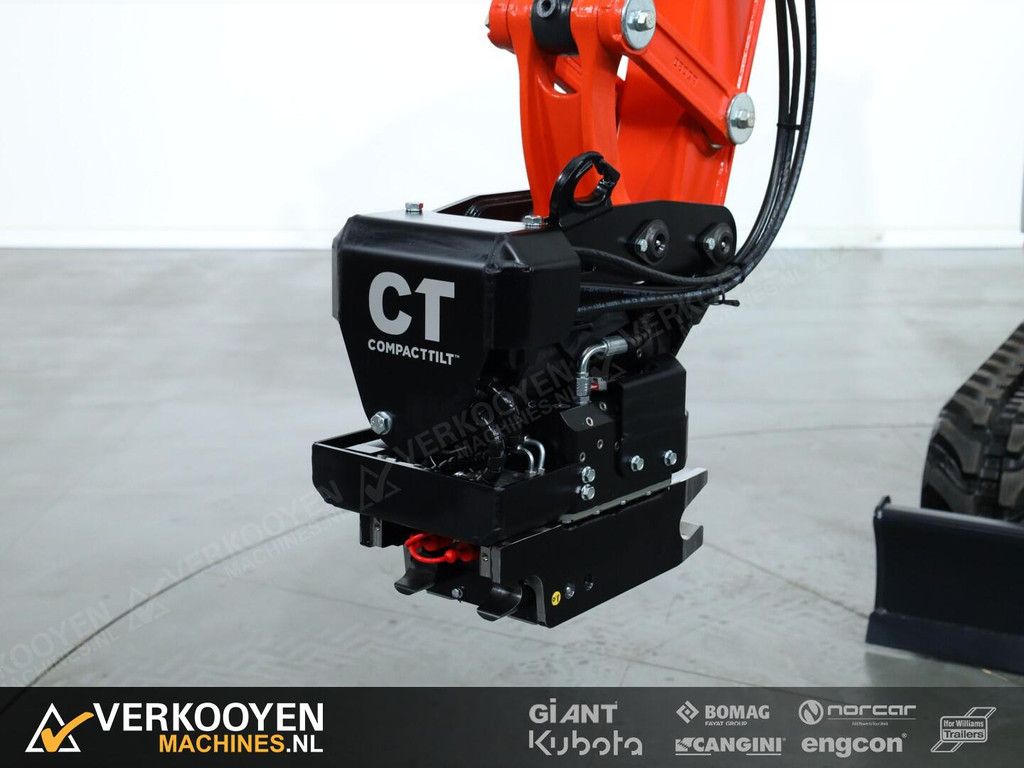 2026 Kubota KX027-4 HI + Compacttilt CTR3 Draaikantelstuk ADV1298