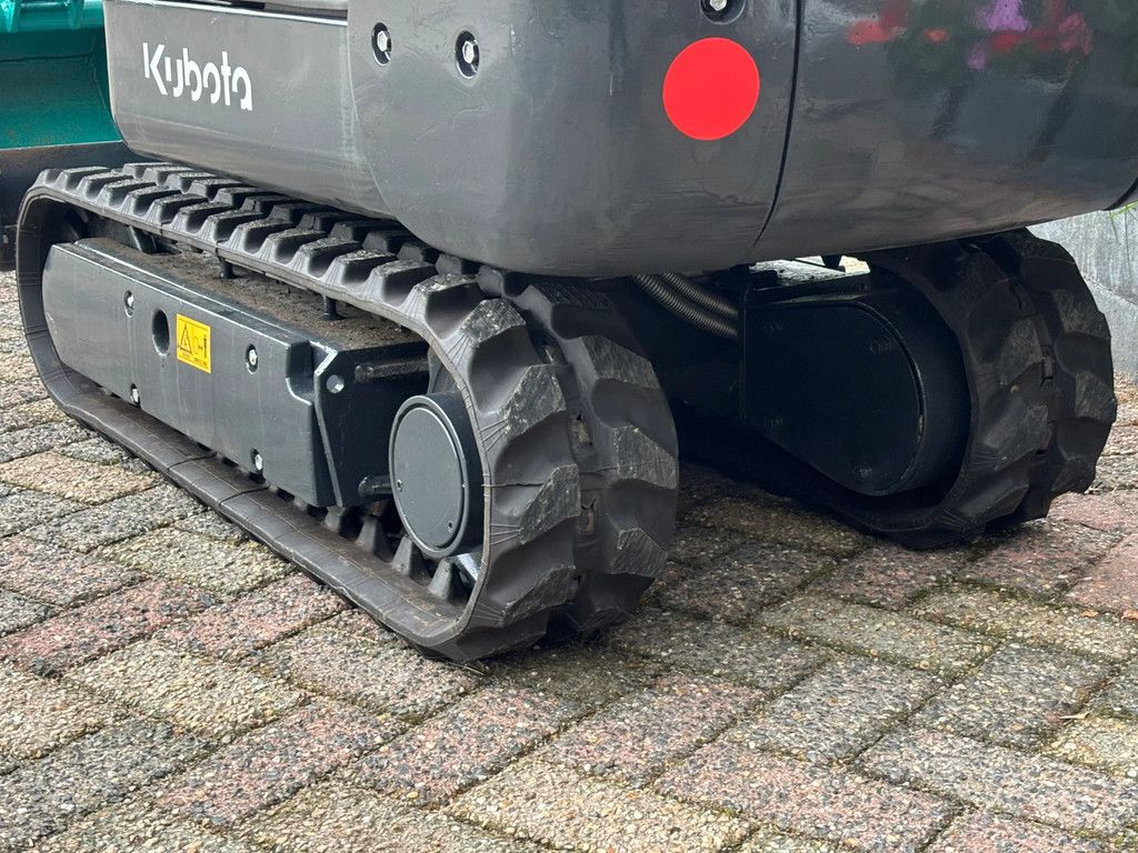 Kubota Gebruikte minigraver k-800 3cil. verstelbare rupsen