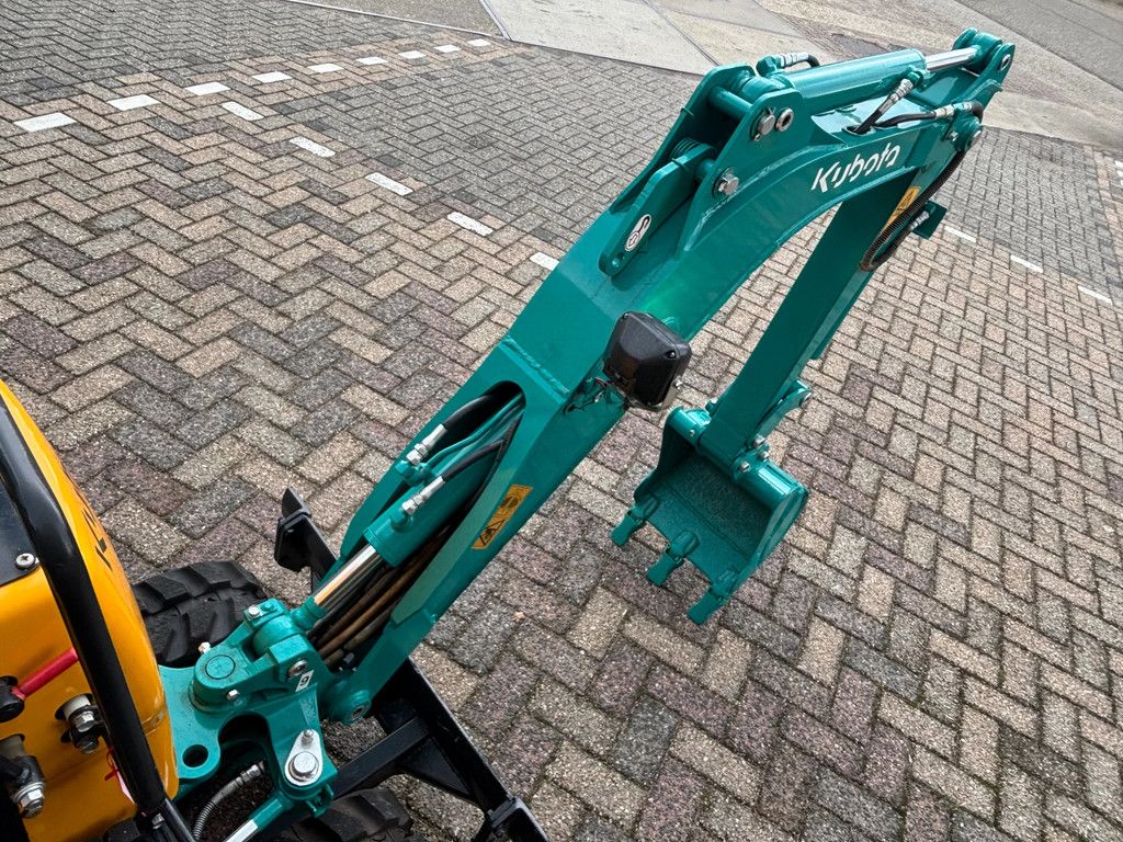 Kubota Gebruikte minigraver k-800 3cil. verstelbare rupsen