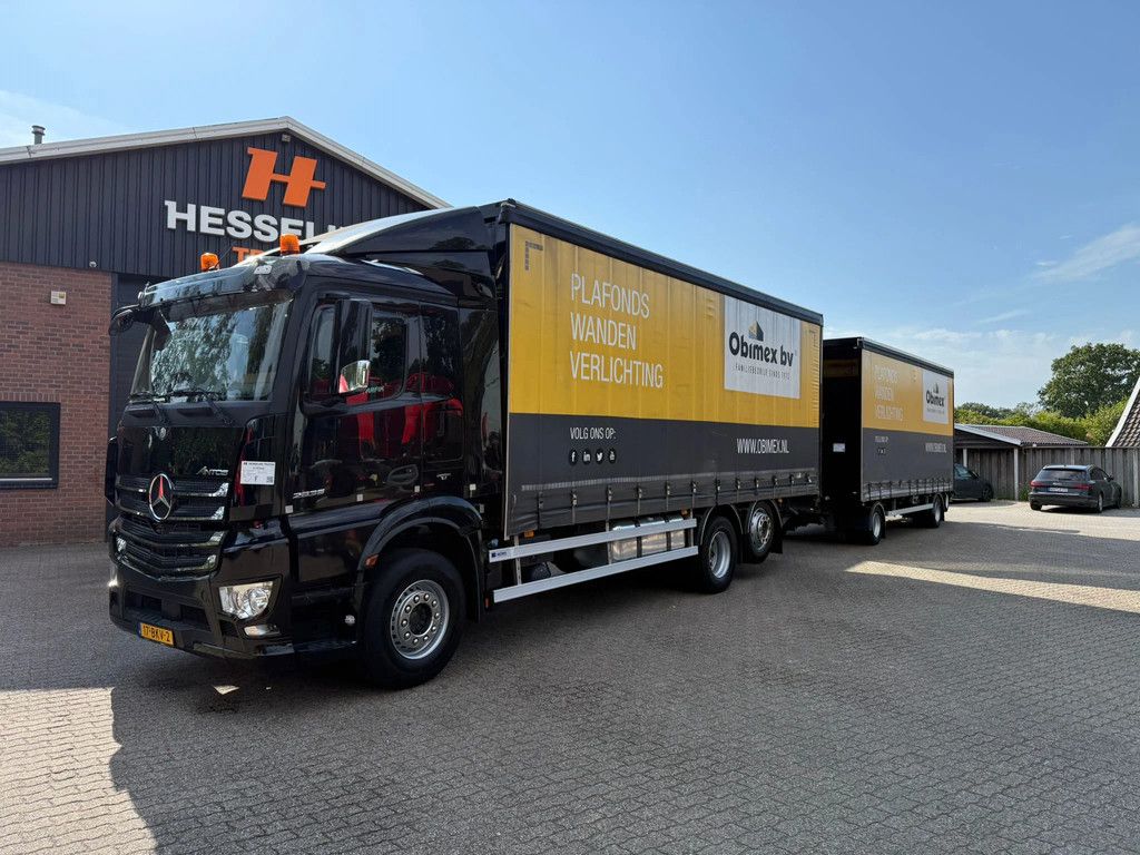 Mercedes-Benz Antos 2835 6X2 +2023 Noyens+Moffett M4 Kooiaap APK/TUV 4-2027