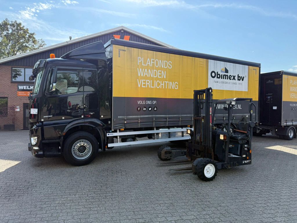 Mercedes-Benz Antos 2835 6X2 +2023 Noyens+Moffett M4 Kooiaap APK/TUV 4-2027