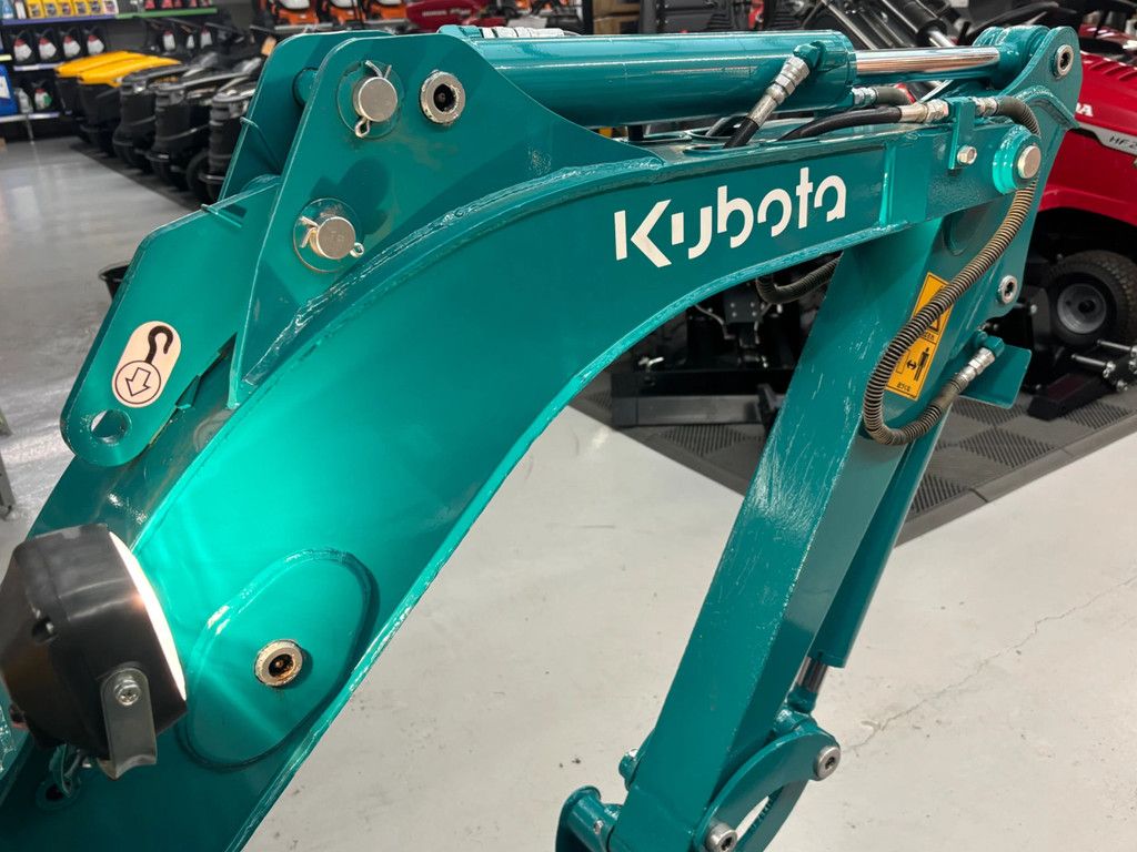 Kubota Gebruikte minigraver k-800 3cil. verstelbare rupsen