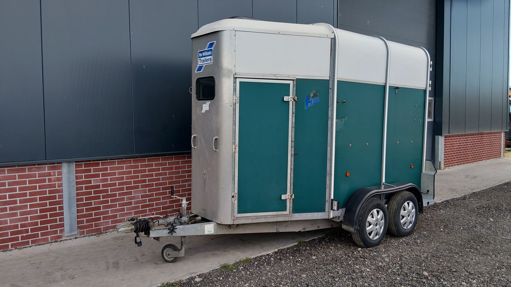 Ifor williams paarden trailer 2 paards met zijuitgang