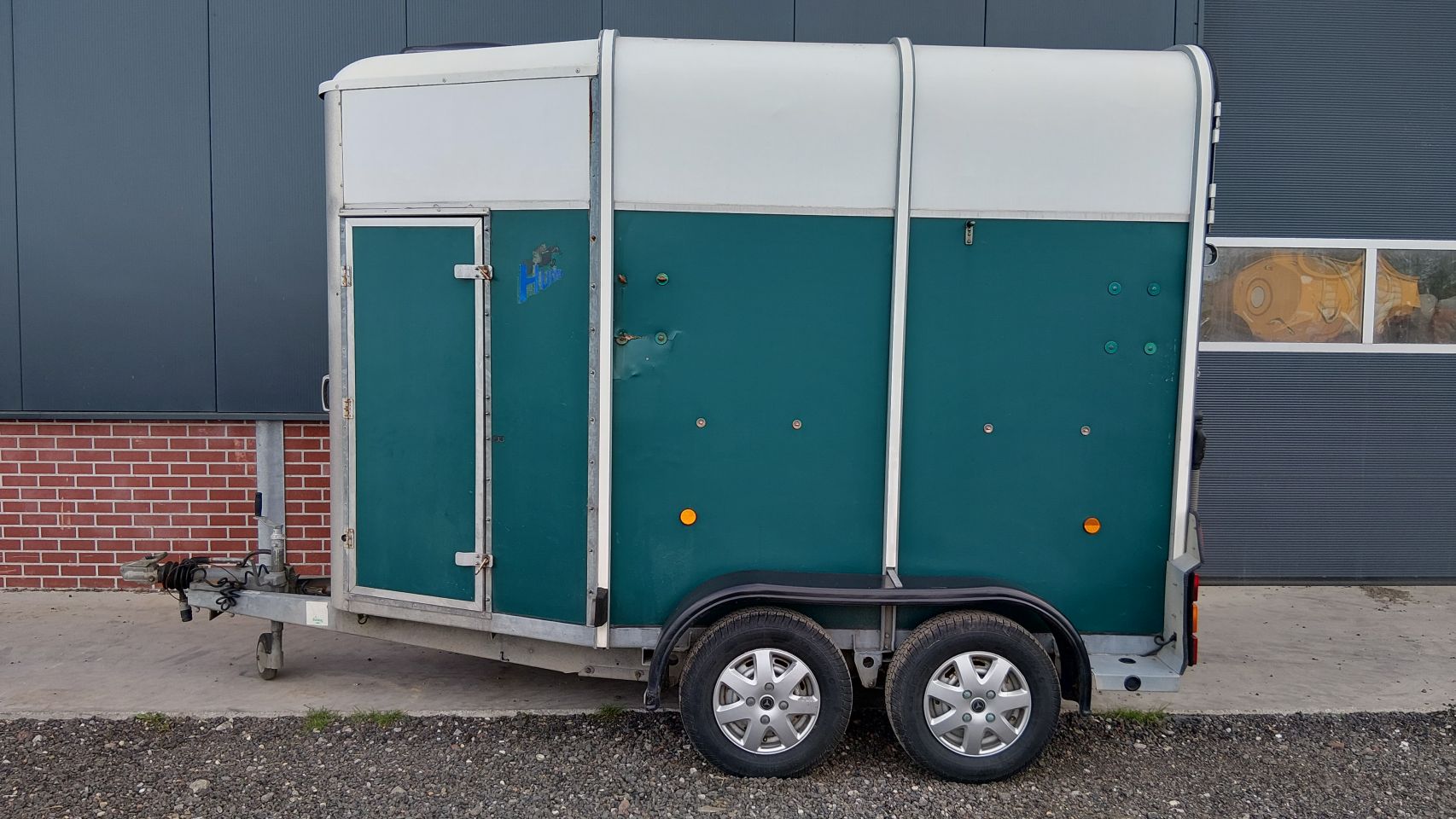 Ifor williams paarden trailer 2 paards met zijuitgang