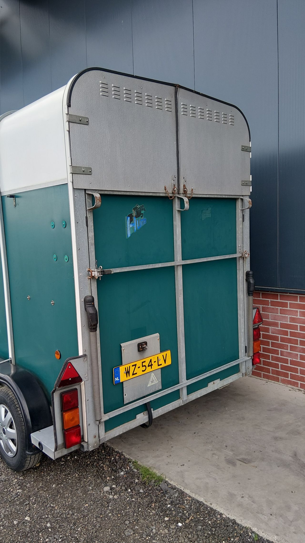 Ifor williams paarden trailer 2 paards met zijuitgang
