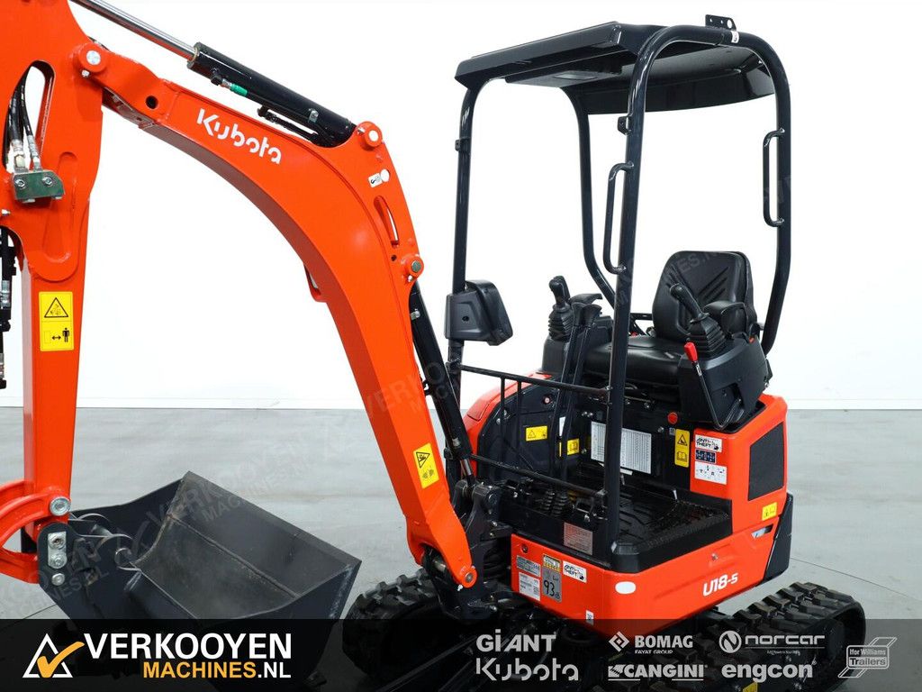 2026 Kubota U18-5 Hi Spec VK10809