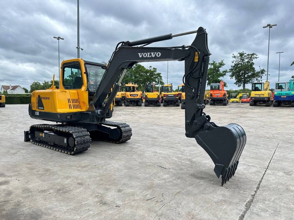 Rupsgraafmachine Volvo EC55B Diesel 2012