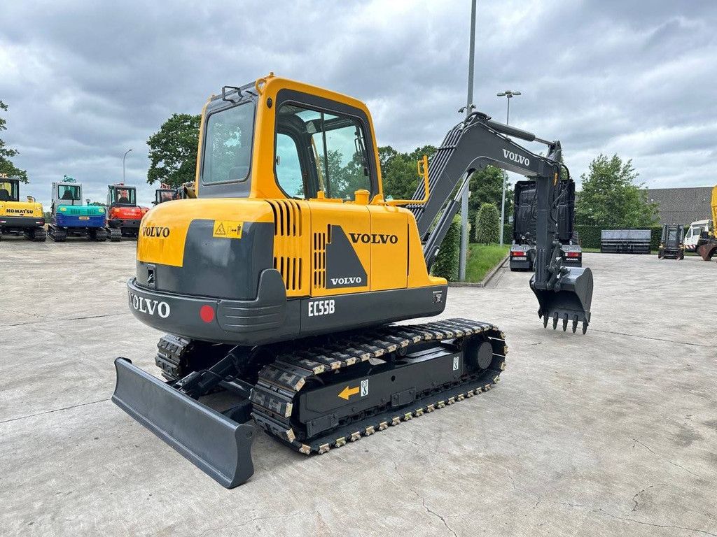 Rupsgraafmachine Volvo EC55B Diesel 2012