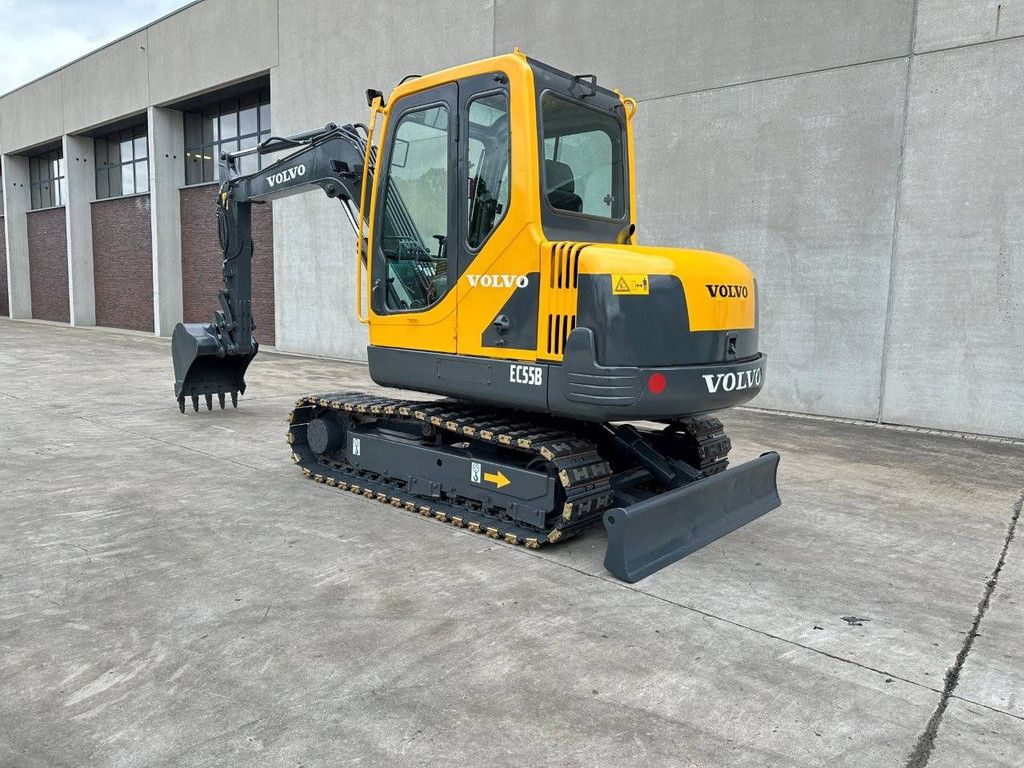 Rupsgraafmachine Volvo EC55B Diesel 2012