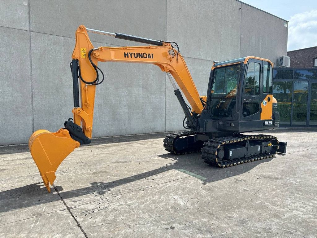 Hyundai HX55 Diesel-Raupenbagger 2019