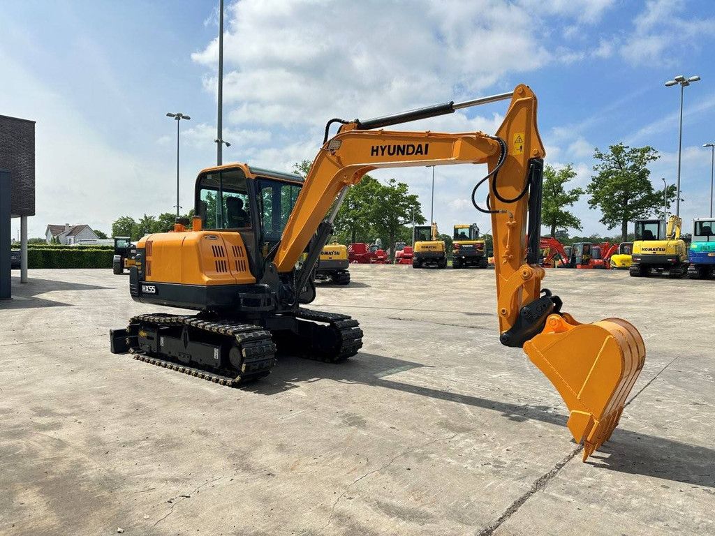 Hyundai HX55 Diesel-Raupenbagger 2019
