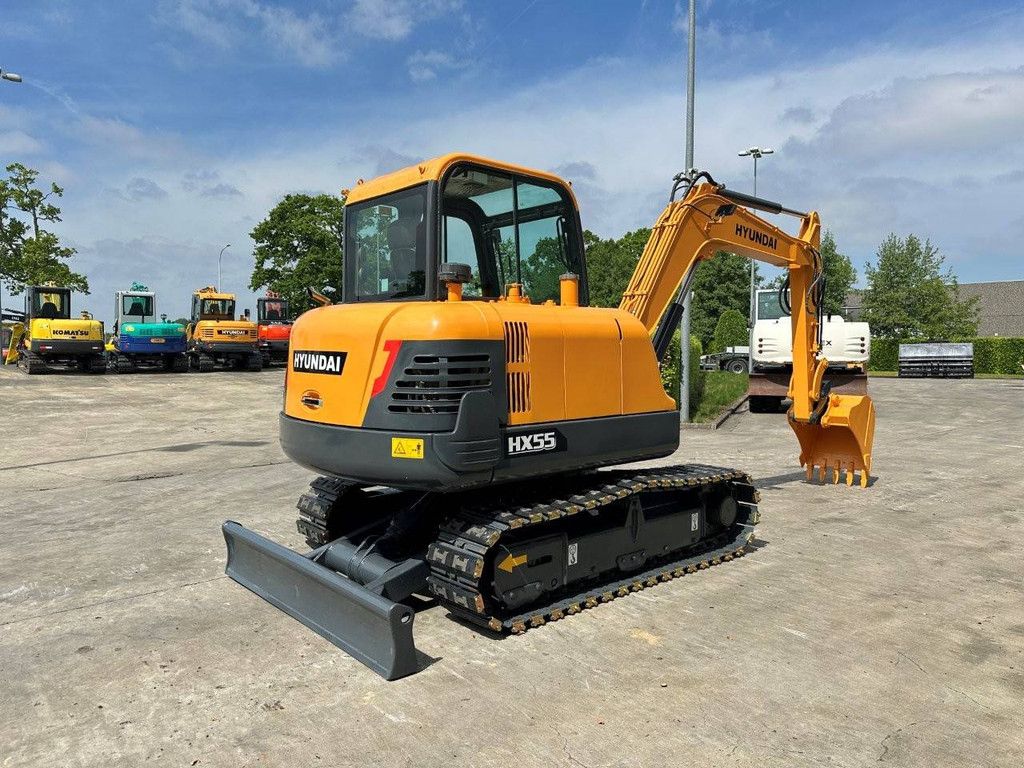 Hyundai HX55 Diesel-Raupenbagger 2019