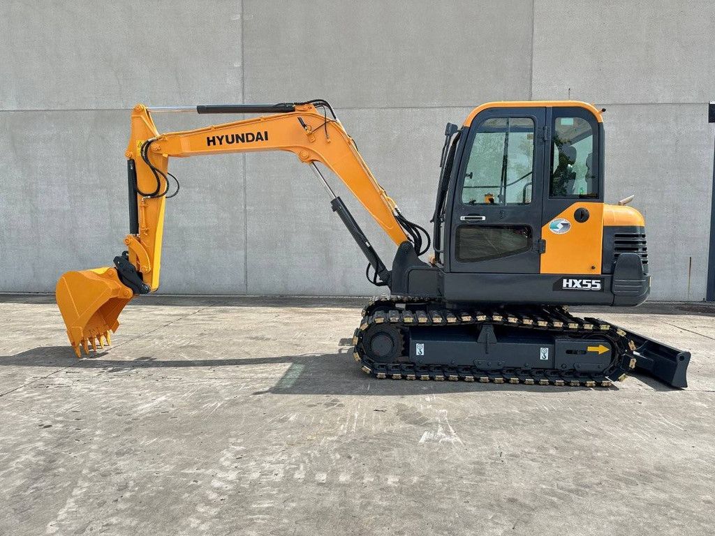 Hyundai HX55 Diesel-Raupenbagger 2019