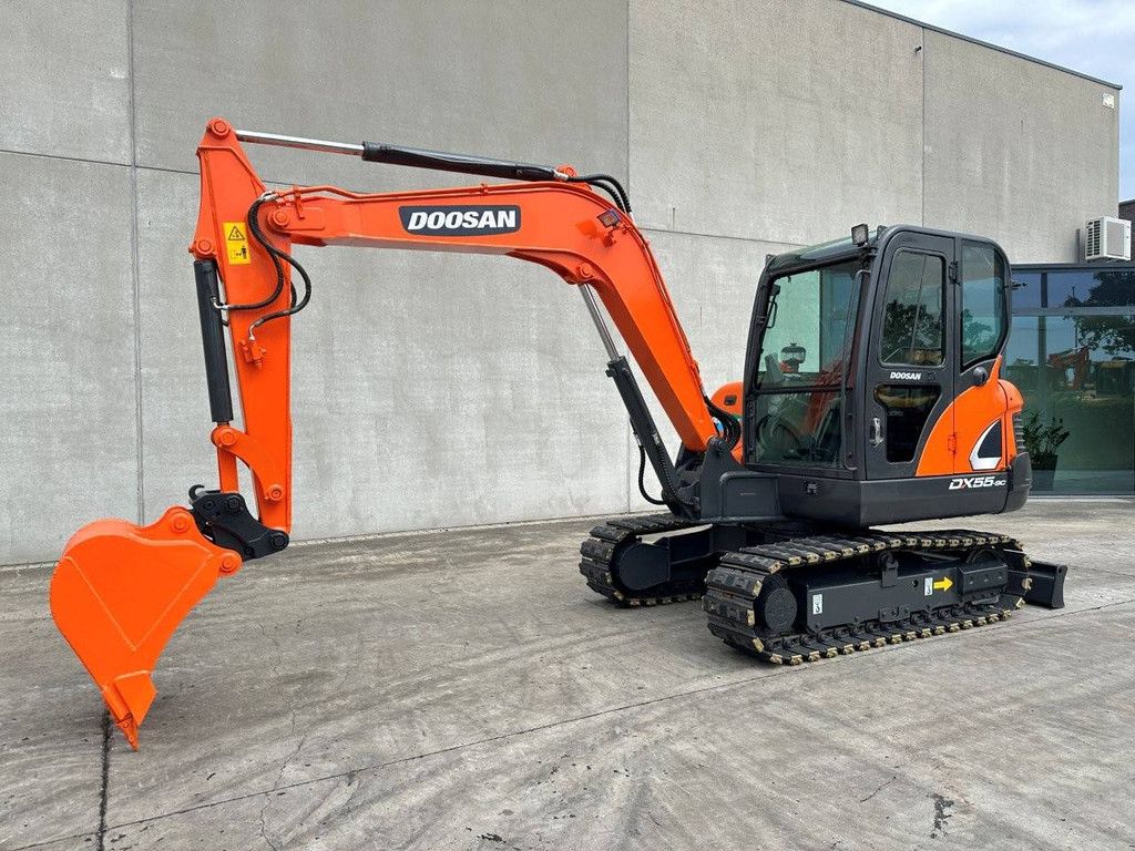 Rupsgraafmachine Doosan DX55-9C Diesel 2018