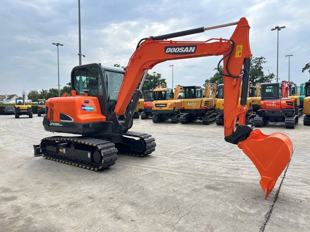 Rupsgraafmachine Doosan DX55-9C Diesel 2018