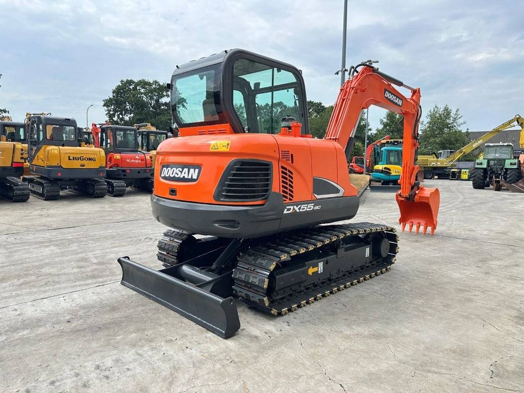 Rupsgraafmachine Doosan DX55-9C Diesel 2018
