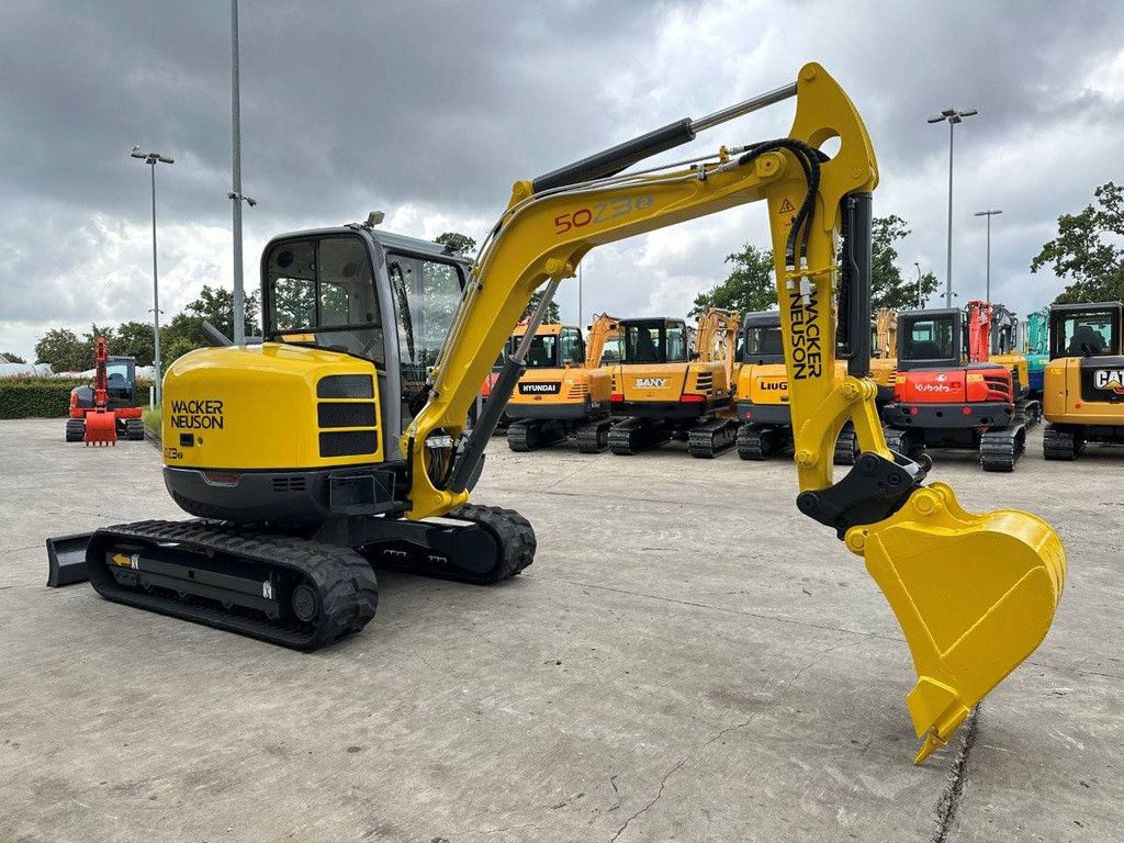 Wacker Neuson 50Z3 Diesel Crawler Excavator 2016