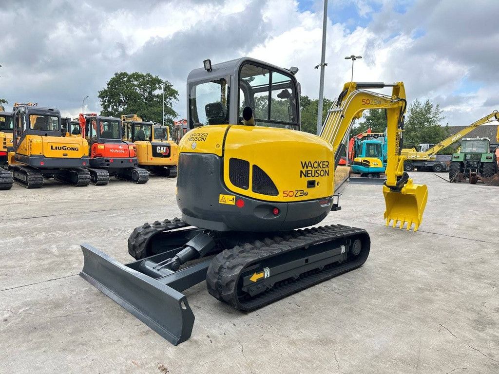 Wacker Neuson 50Z3 Diesel Crawler Excavator 2016