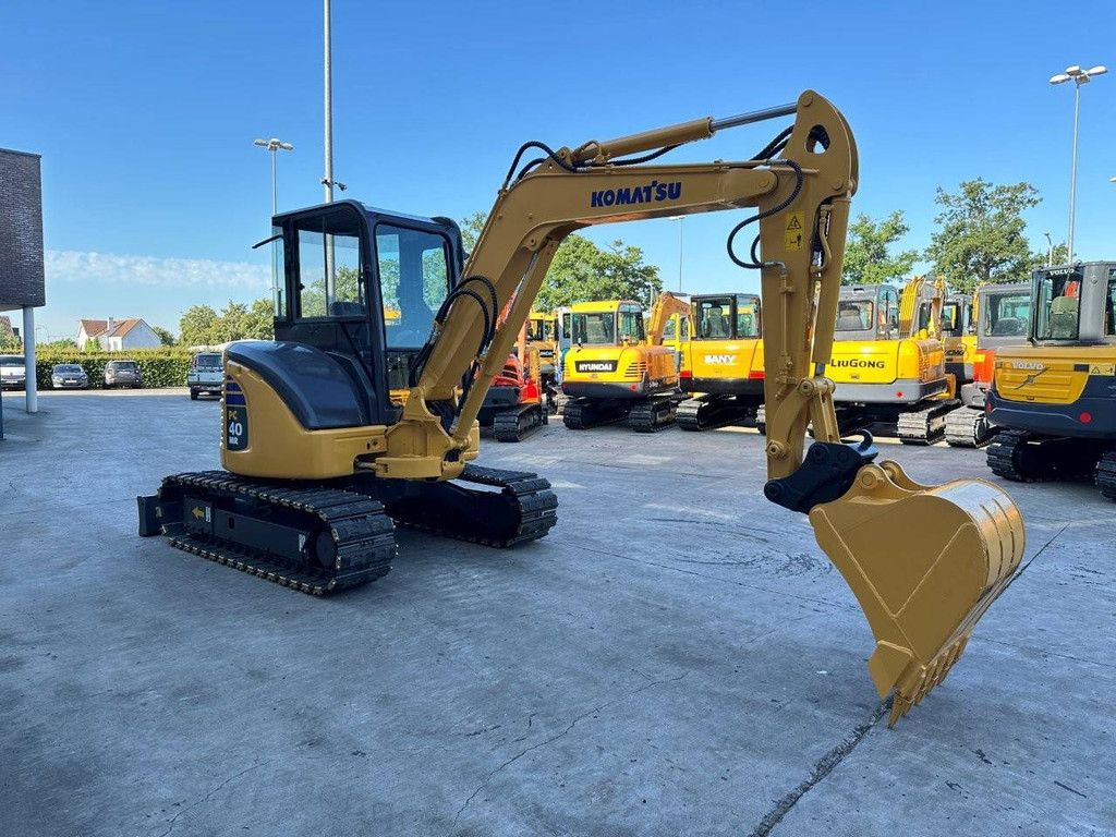 Rupsgraafmachine Komatsu PC40MR-2 Diesel 2012