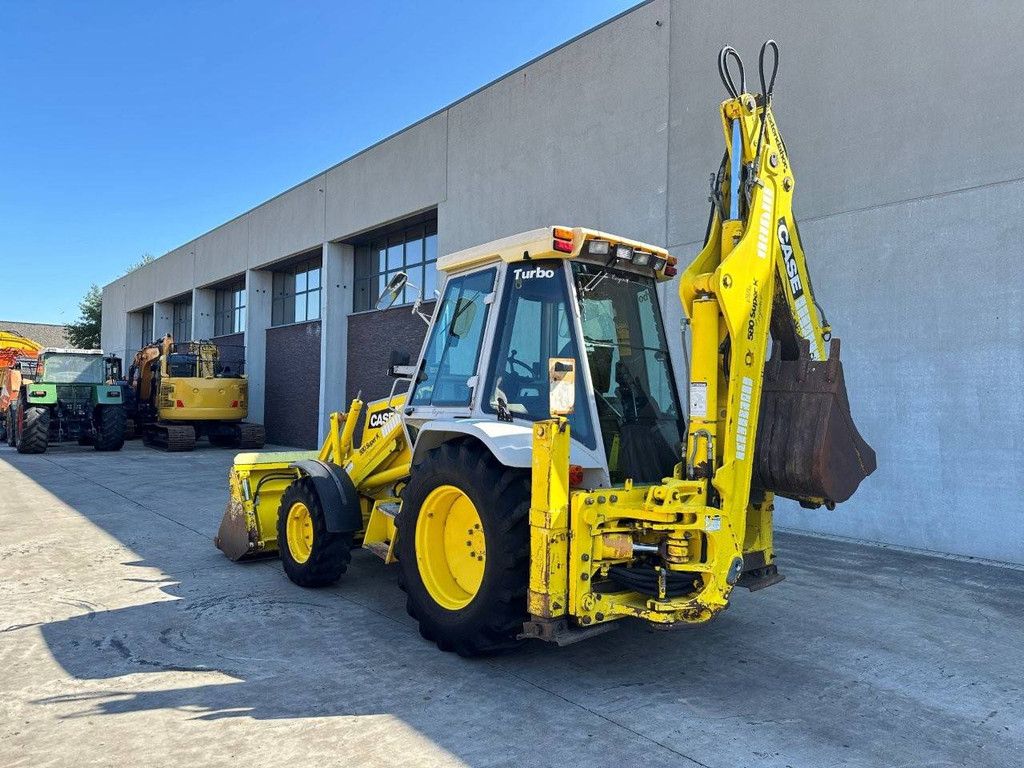 Case 580 KT Diesel-Baggerlader, Baujahr 1992