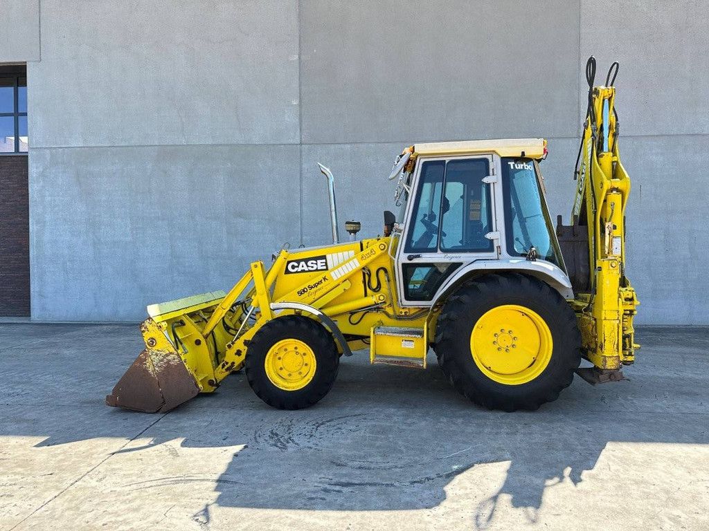 Case 580 KT Diesel-Baggerlader, Baujahr 1992