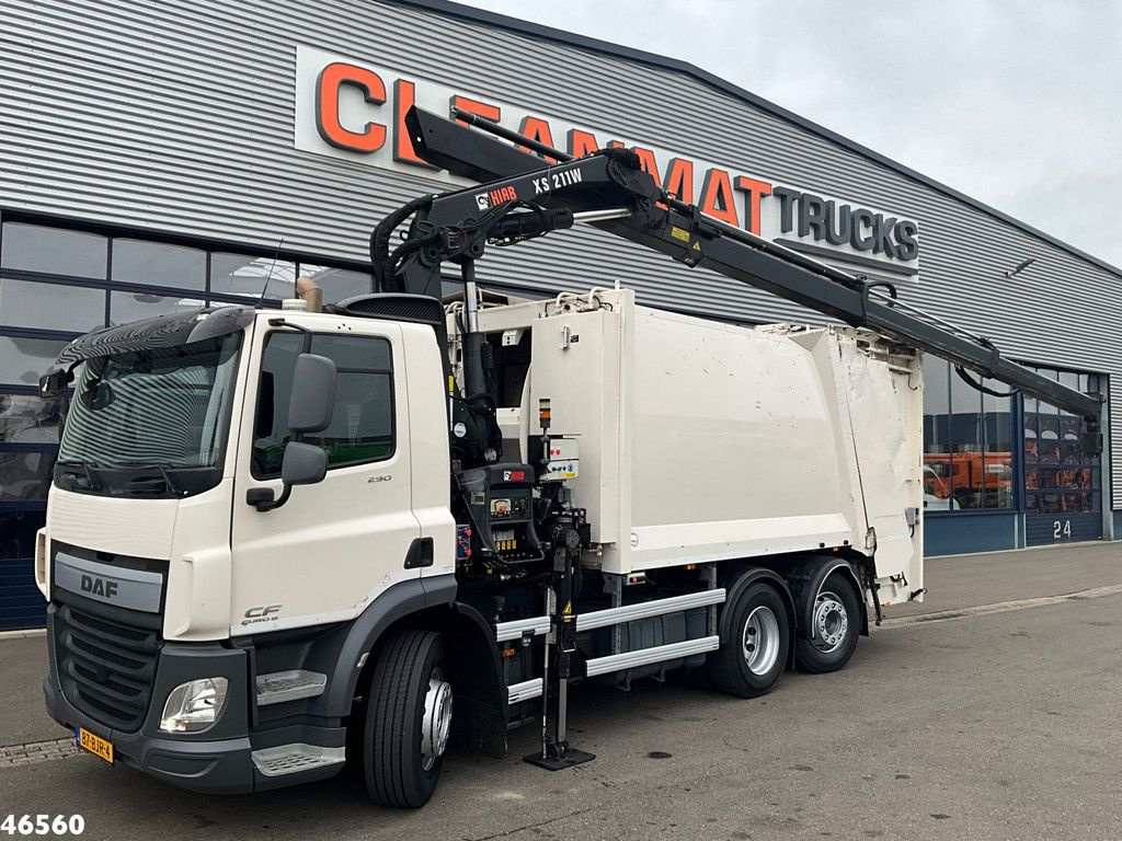 DAF FAN CF 290 Euro 6 Hiab 21 Tonmeter laadkraan