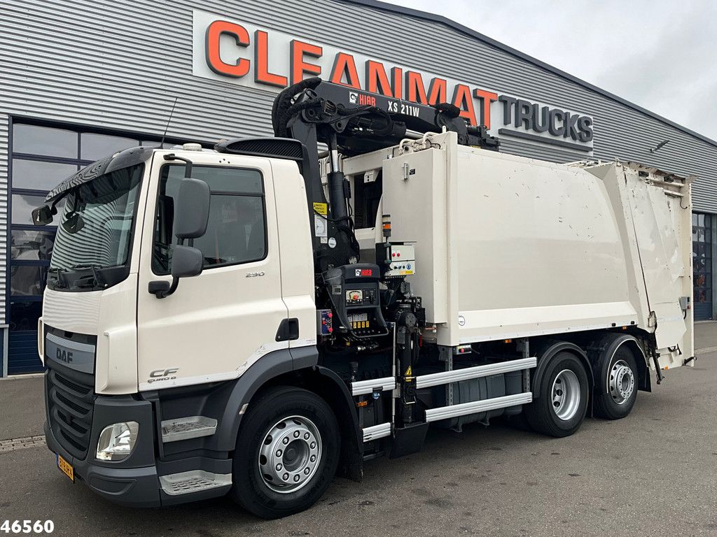 DAF FAN CF 290 Euro 6 Hiab 21 Tonmeter laadkraan