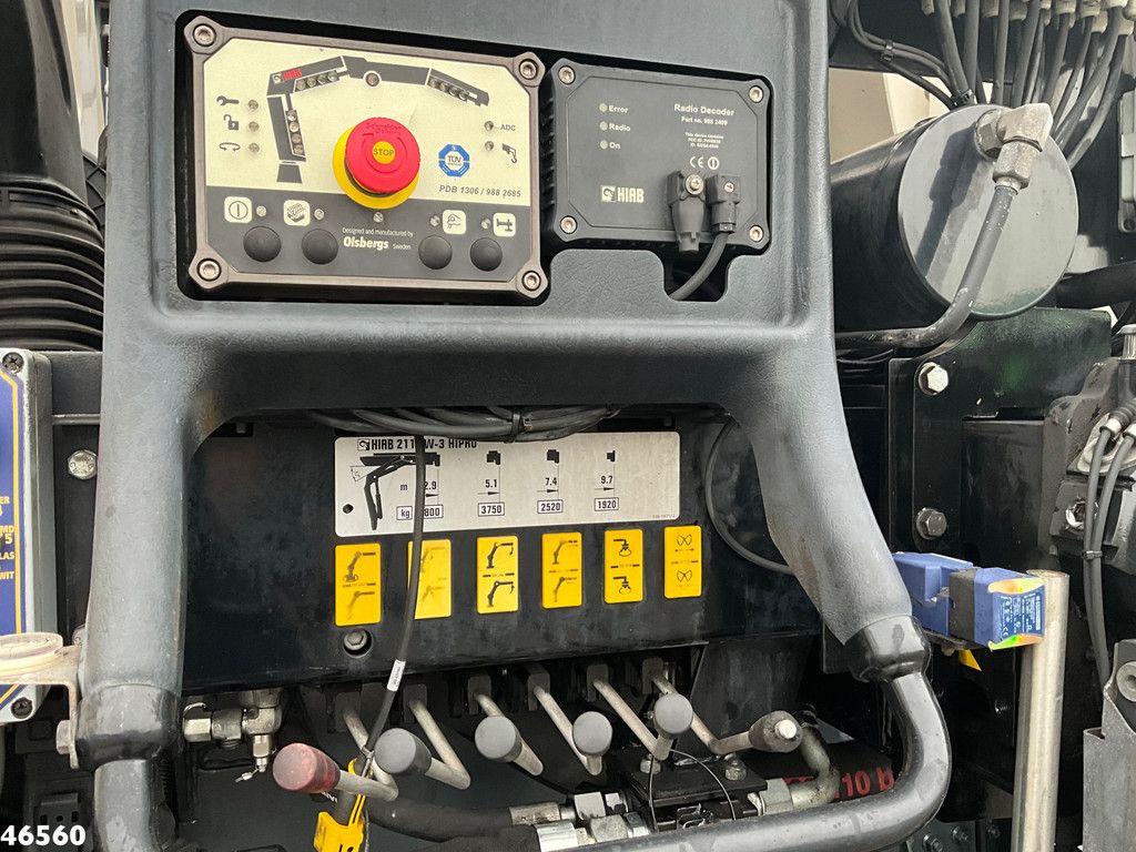 DAF FAN CF 290 Euro 6 Hiab 21 Tonmeter laadkraan