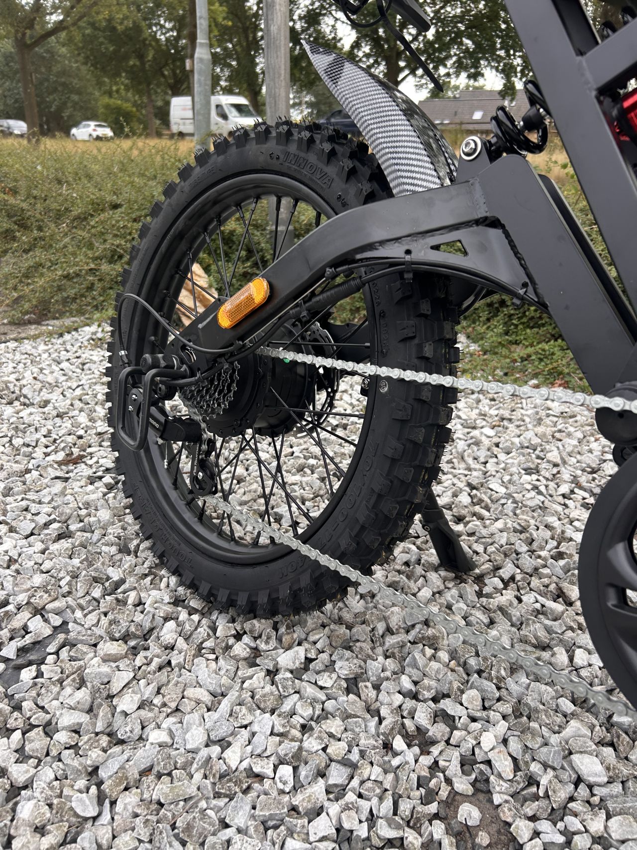 QM V20 Cross Skinnybike – Zwart – Full Option Ebike Fatbike
