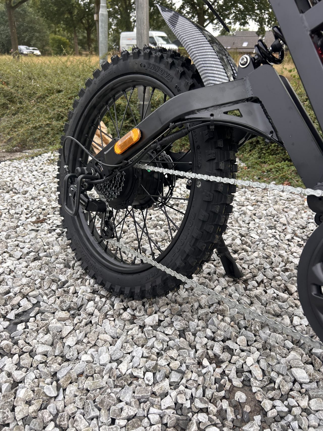 QM V20 Cross Skinnybike – Zwart – Full Option Ebike Fatbike