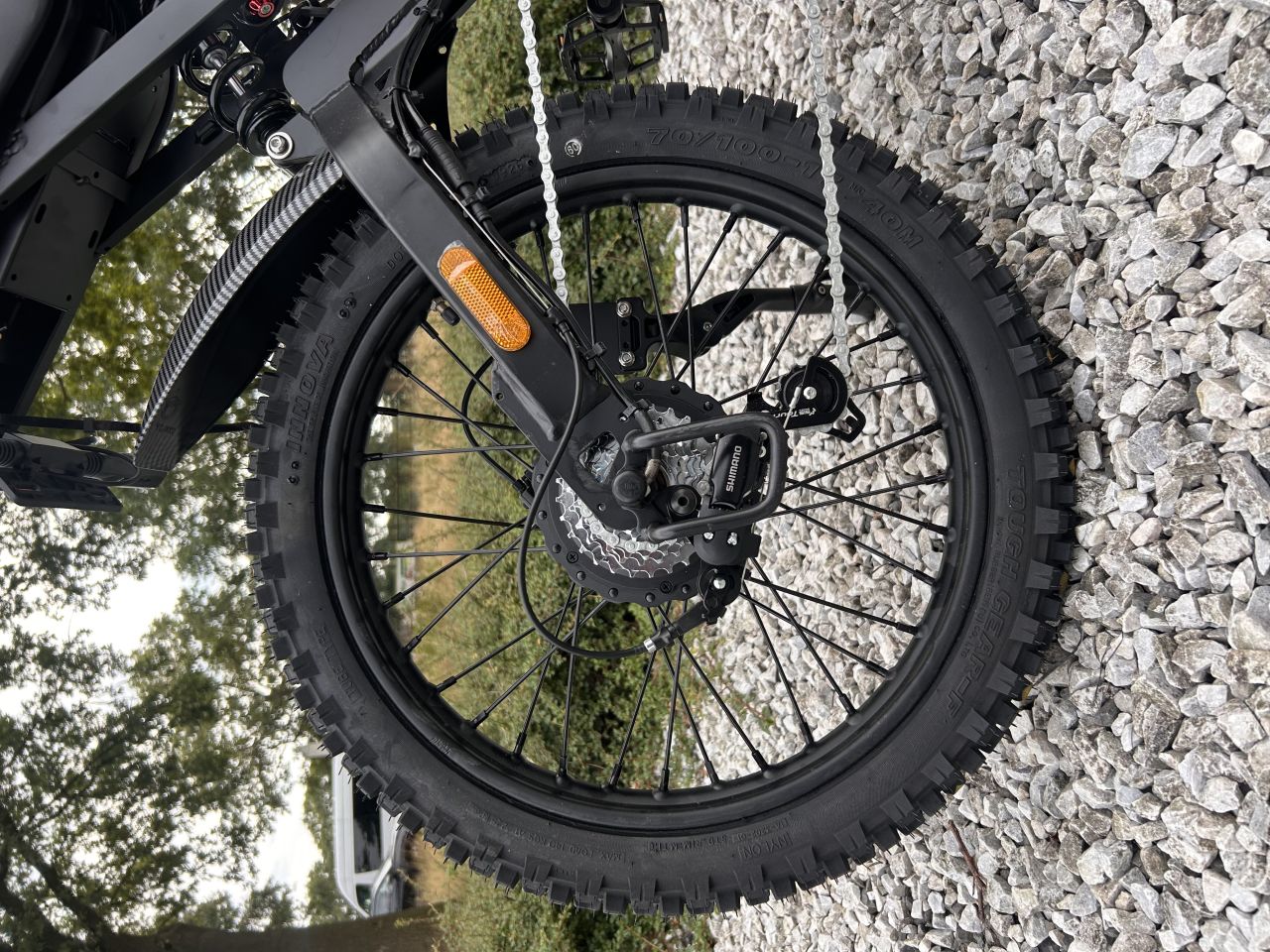 QM V20 Cross Skinnybike – Zwart – Full Option Ebike Fatbike