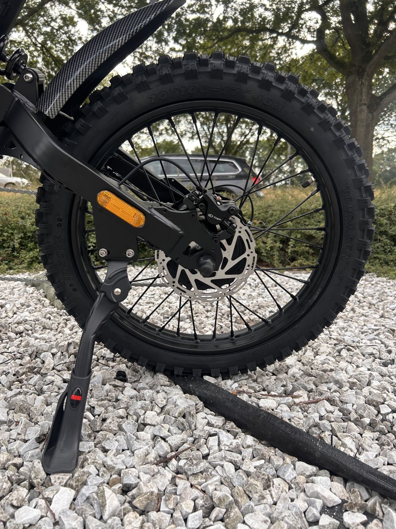 QM V20 Cross Skinnybike – Zwart – Full Option Ebike Fatbike