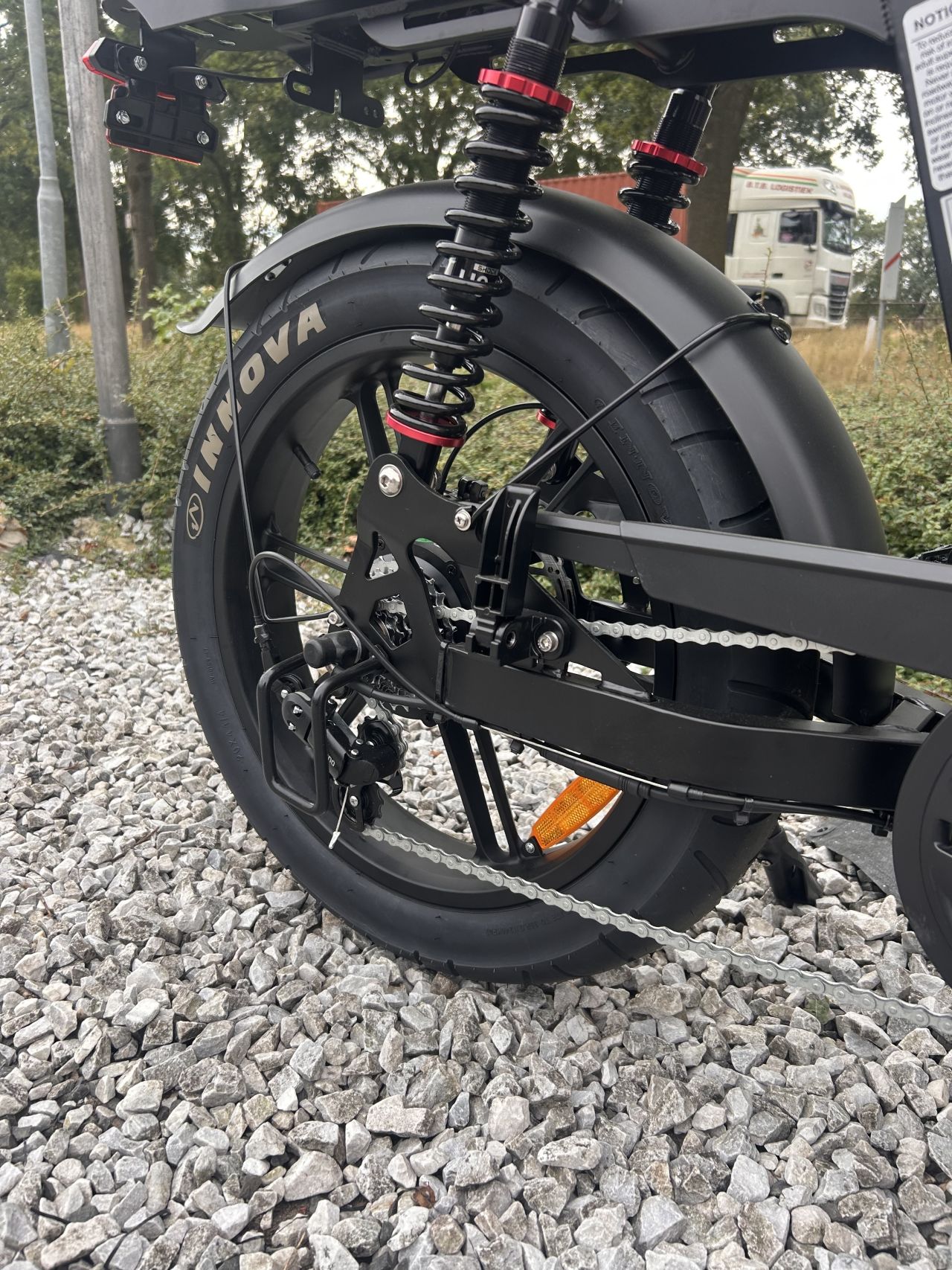 QM D50 Elektrische Fatbike – Zwart – Full Option Ebike Fatbike