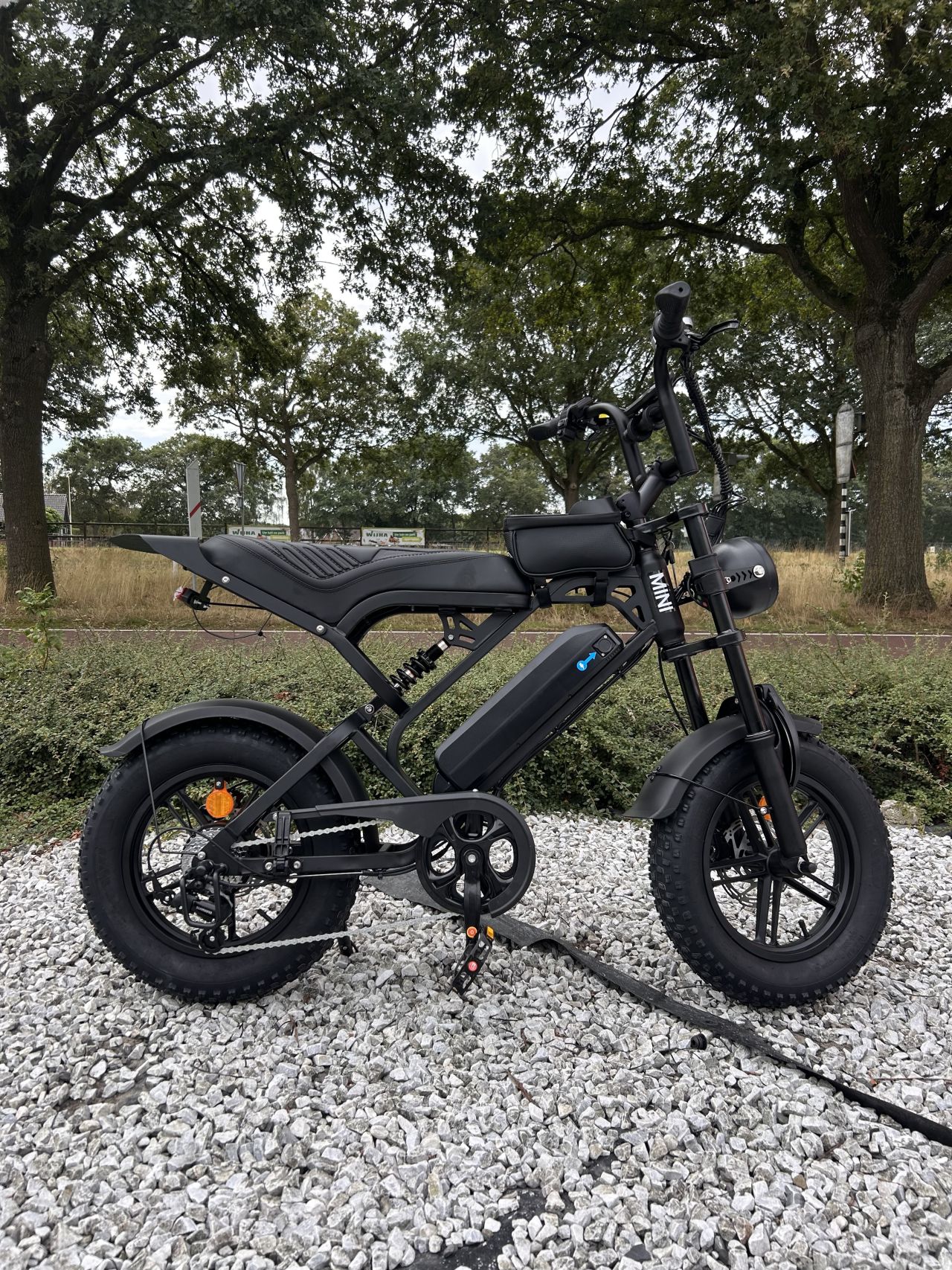 QM V20 Pro Mini – Zwart – Full Option Fatbike Ebike Kids