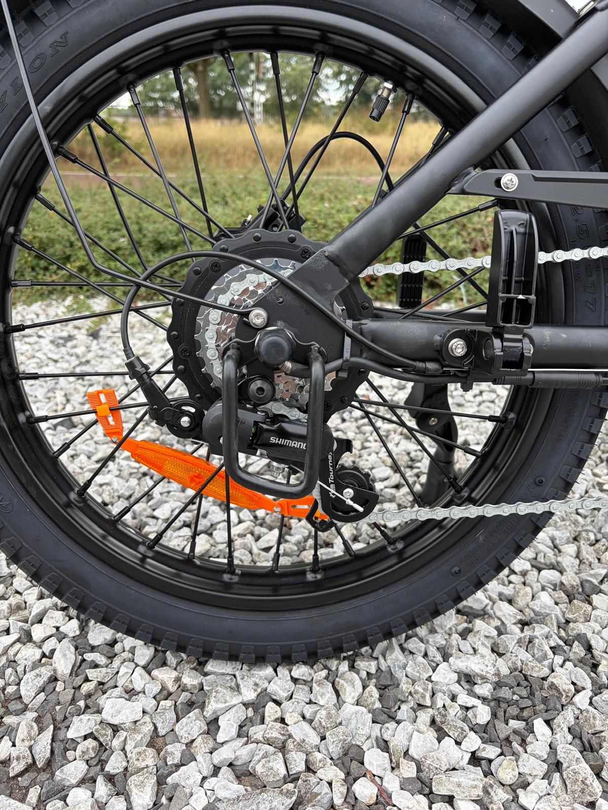 QM V20 Pro Skinnybike – Zwart– Full Option Ebike Fatbike