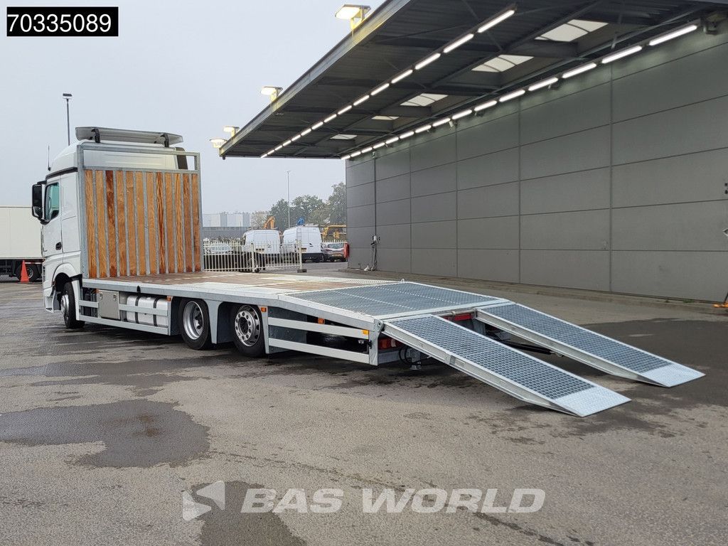 Mercedes Actros 2642 6X2 Machine transporter Hydraulic ramps Automatic Euro 6