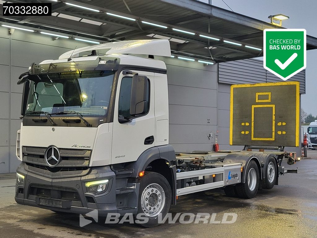 Mercedes Actros 2543 6X2 Full Air Lift+Steering Axle Tailgate Euro 6