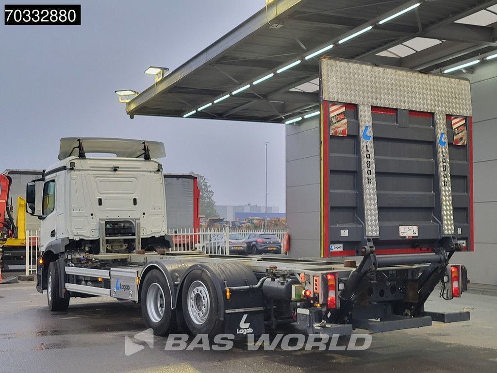Mercedes Actros 2543 6X2 Full Air Lift+Steering Axle Tailgate Euro 6
