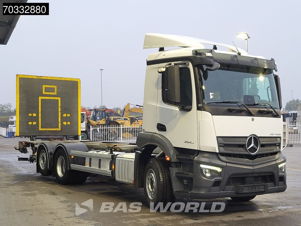 Mercedes Actros 2543 6X2 Full Air Lift+Steering Axle Tailgate Euro 6
