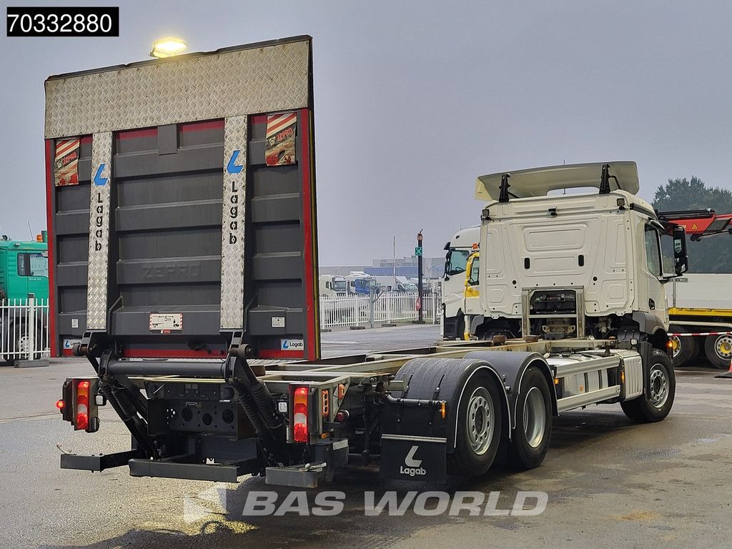 Mercedes Actros 2543 6X2 Full Air Lift+Steering Axle Tailgate Euro 6