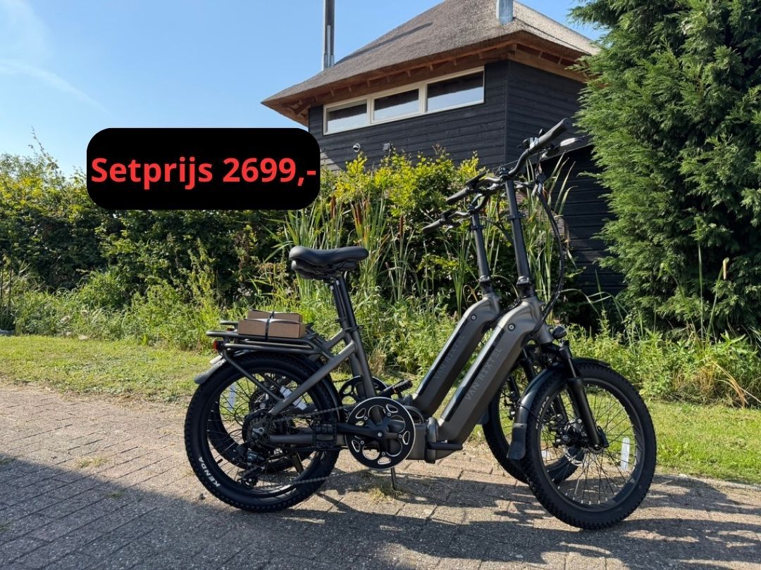 Elektrische Vouwfiets – E-bike 20 inch – EX-LEASE – ±1200 km