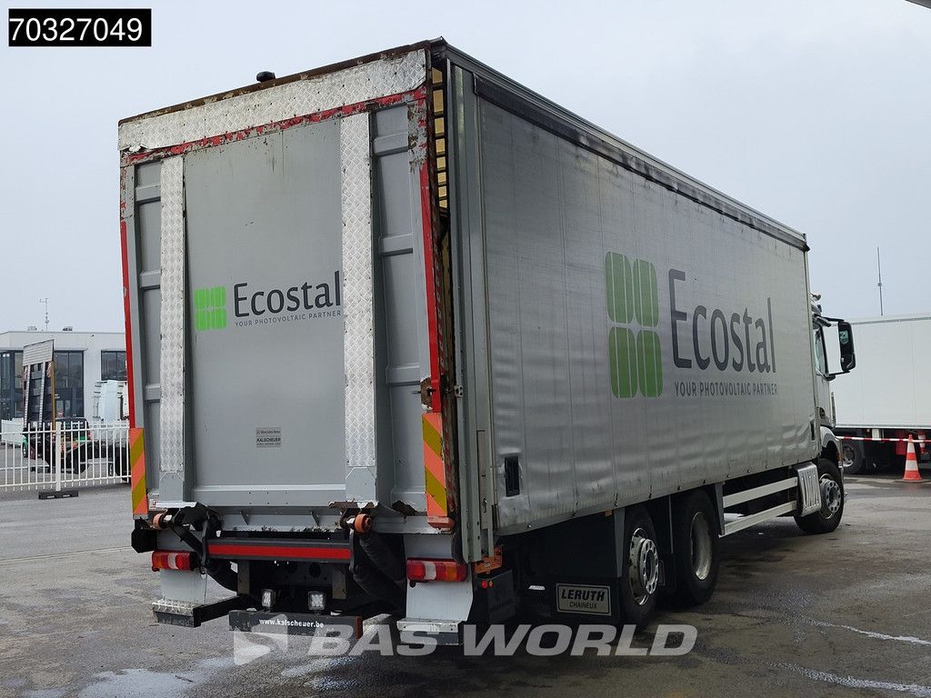 Mercedes Antos Antos 2633 6X2 Curtainsides 2500kg Ladebordwand Steering Axle Automatic Euro 6