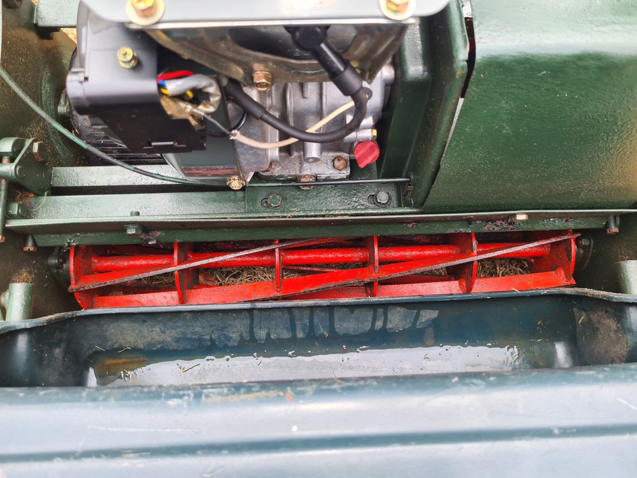 Atco kooimaaier 65 cm werkbreedte Kubota Mag 120 motor.
