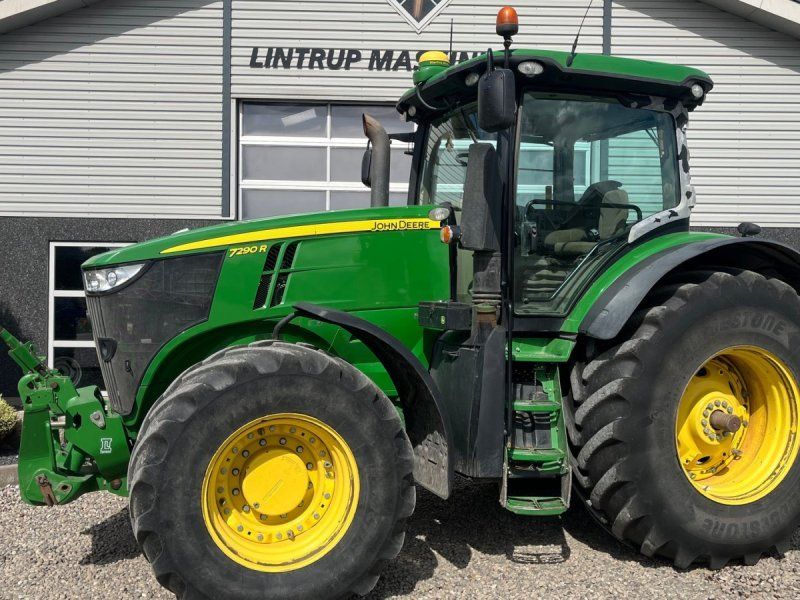 John Deere 7290R Gods med frontlift